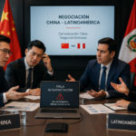 Intérprete profesional chino español en reuniones empresariales entre China y Latinoamérica
